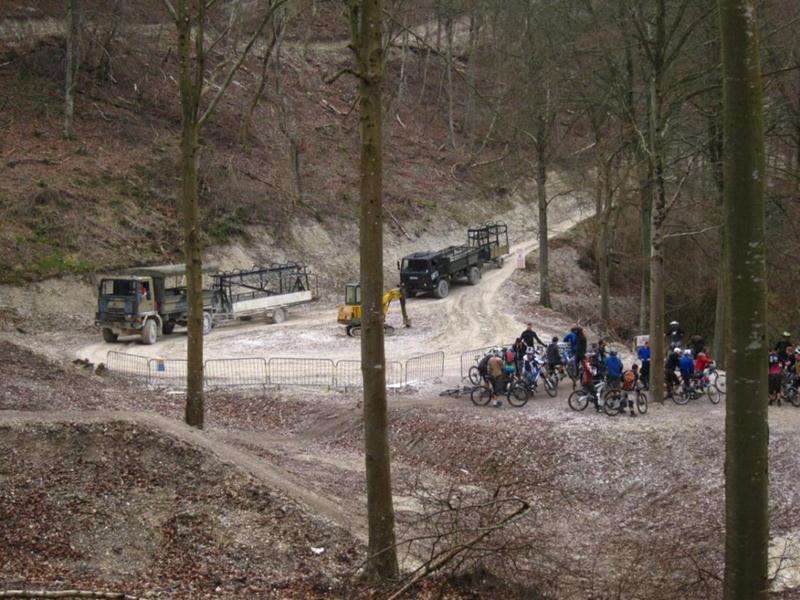 Uplift at UKBikePark.