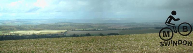 Panoramic view from Walbury Hill.