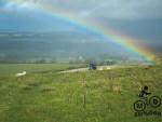 Rainbow at Walbury Hill