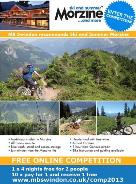 SkiMorzine Competition Flyer