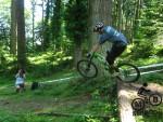 Jump at the Mondraker rally on Exmoor