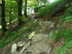 Knarly rocks near Cwmcarn