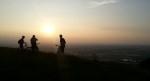 Sunset on Bredon Hill.