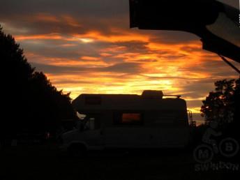 Sunset in Thetford Forest