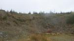 Riding the big quarry at Brechfa.