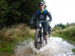 Big puddle at Brechfa.