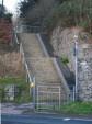 Stroud cycle track steps
