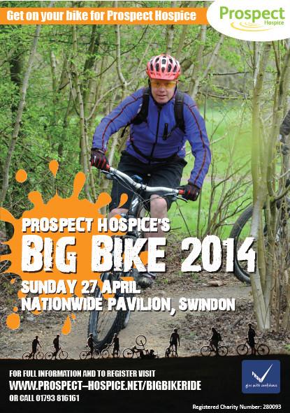 Prospect Hospice Big Ride 2014 poster