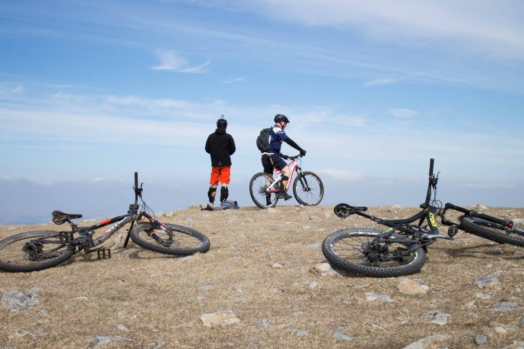 Admiring the view from Cadair Idris